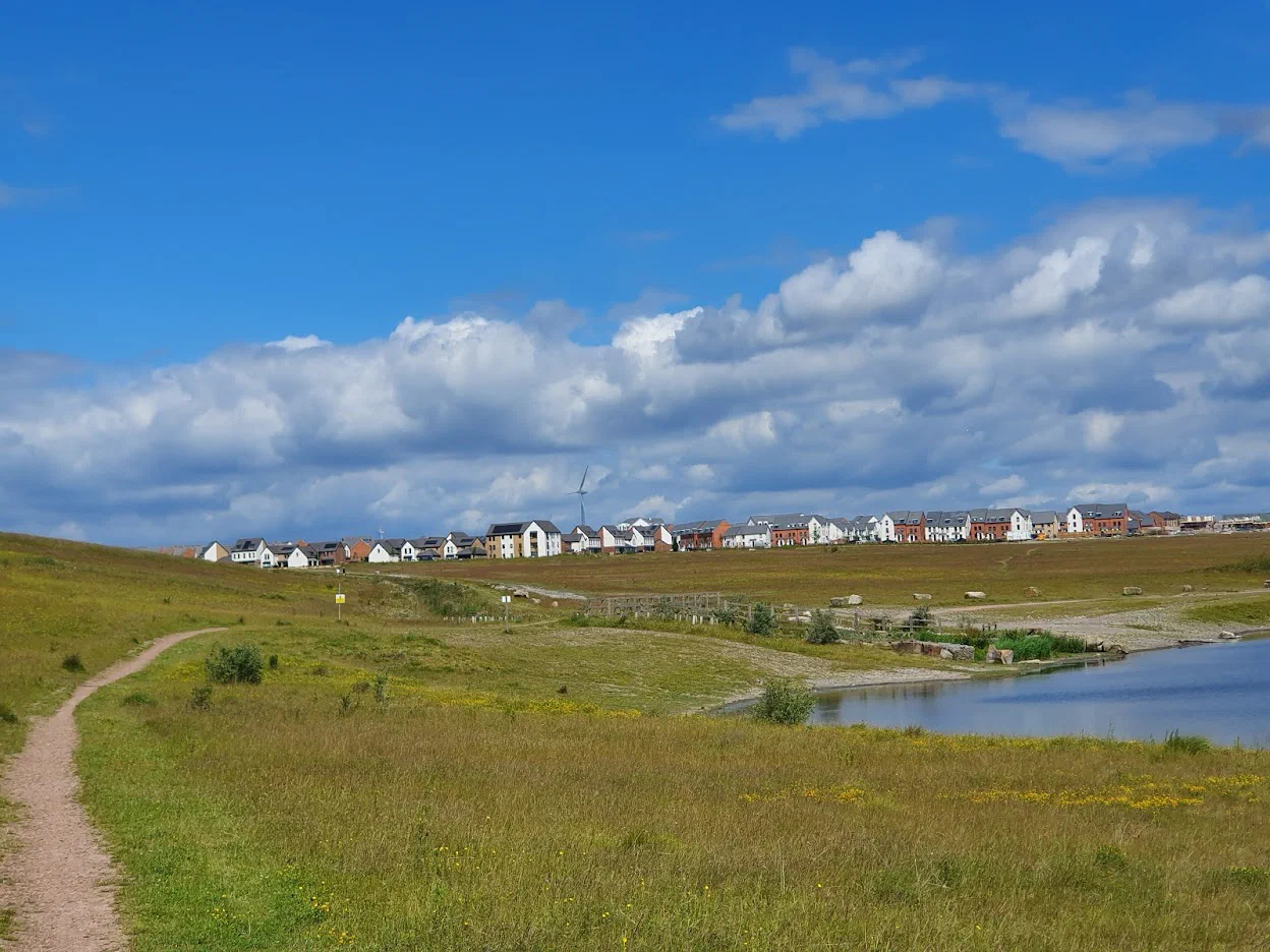The lake at Waverley